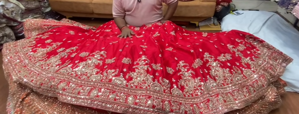 Real bridal lehenga workshop in India — CeremonyVerse live video shopping experience for NRI brides in USA